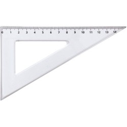 EQUERRE CRISTAL 16CM GR 60D