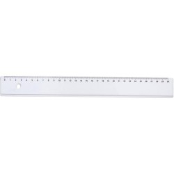 REGLE PLATE CRISTAL 30CM