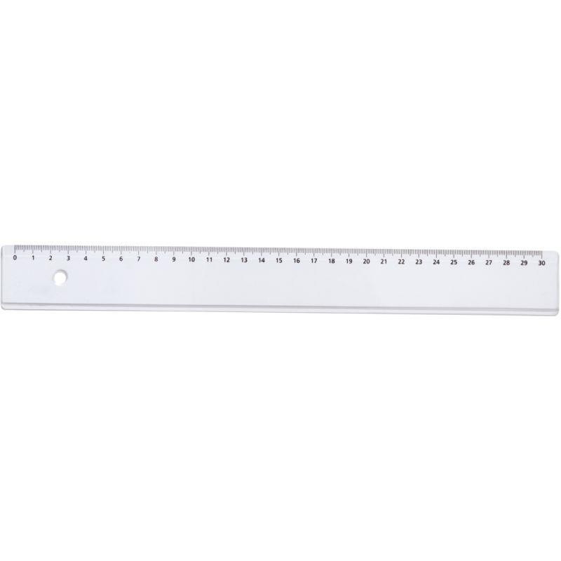 REGLE PLATE CRISTAL 30CM