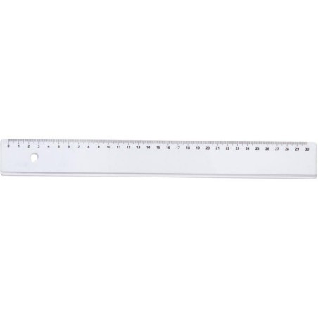 REGLE PLATE CRISTAL 30CM